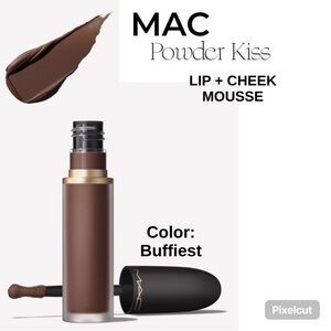 MAC Powder Kiss Lip + Cheek Mousse-Buffiest